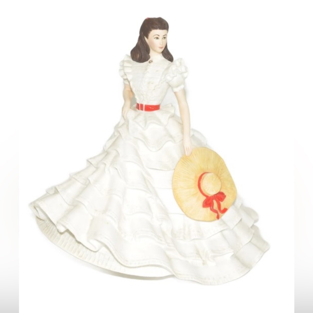 Vivien Leigh as Scarlett O'Hara in Gone with Wind Porcelain Figure [1890] 1987